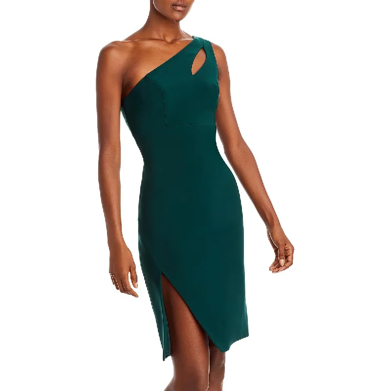 Aqua Womens Cut Out Above Knee Cocktail And Party Dress