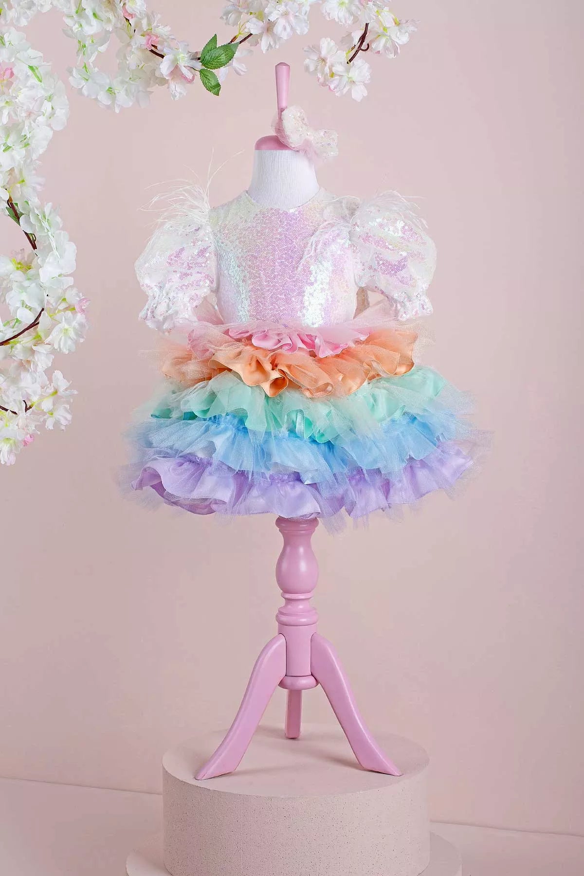 Perla Unicorn Party Dress