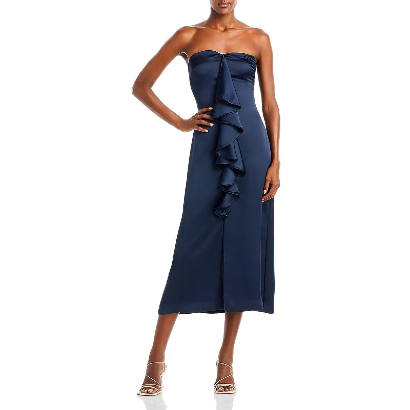 Ramy Brook Womens Venice Long Special Occasion Cocktail And Party Dress