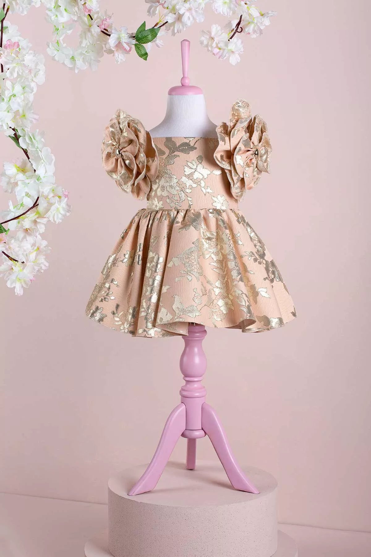 Rosa Powder Party Dress