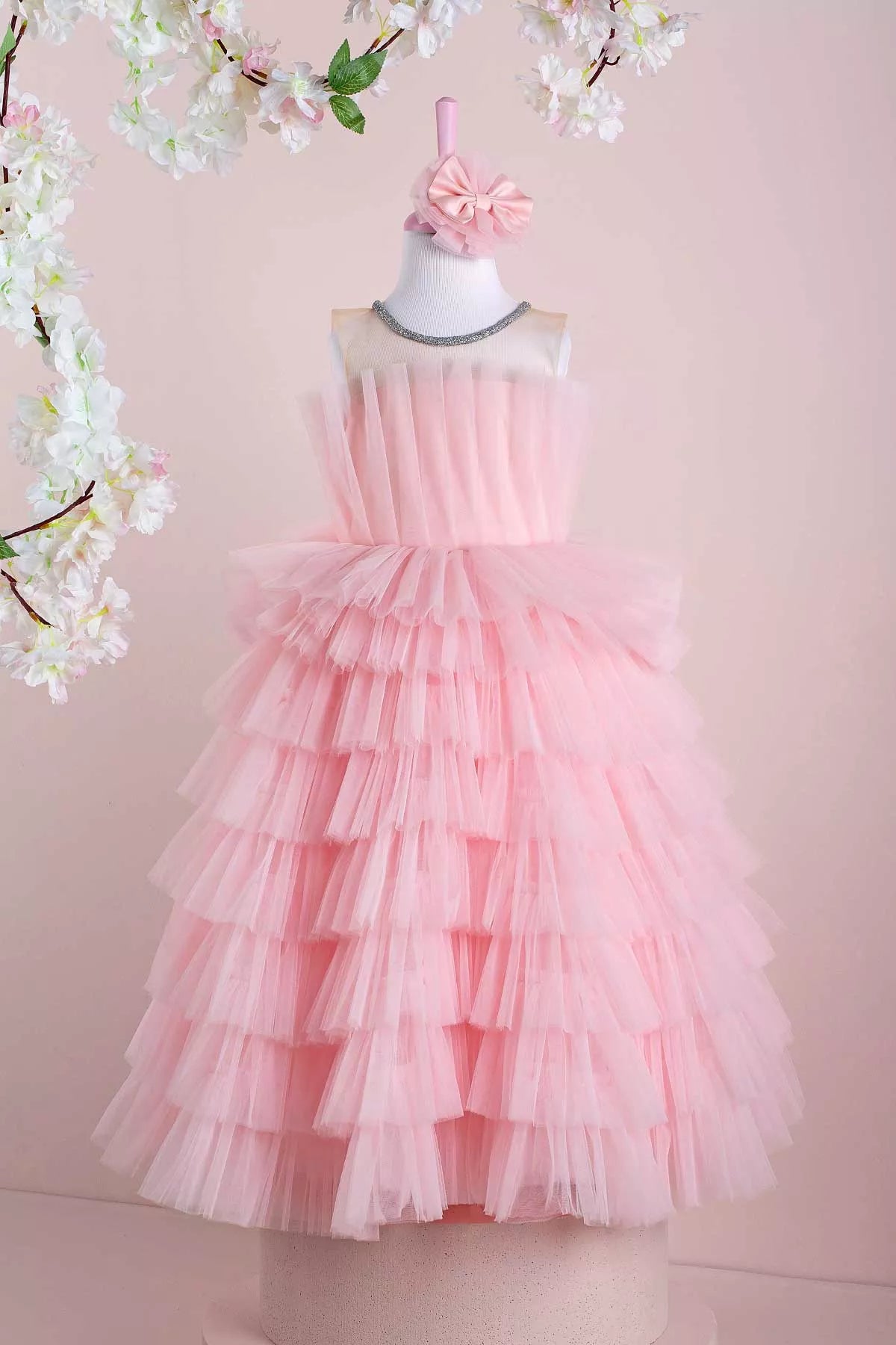 Sofia Pink Party Dress