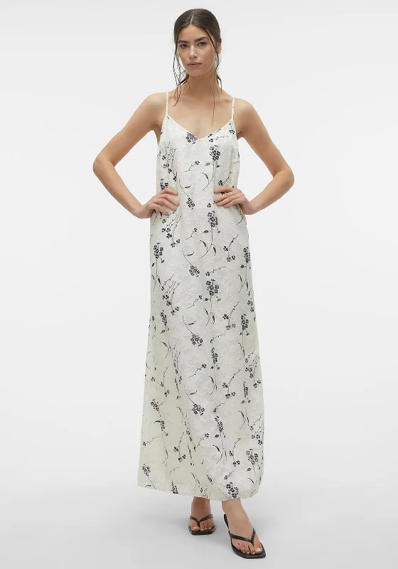 Vero Moda Khloe Singlet Ankle Maxi dress, Birch