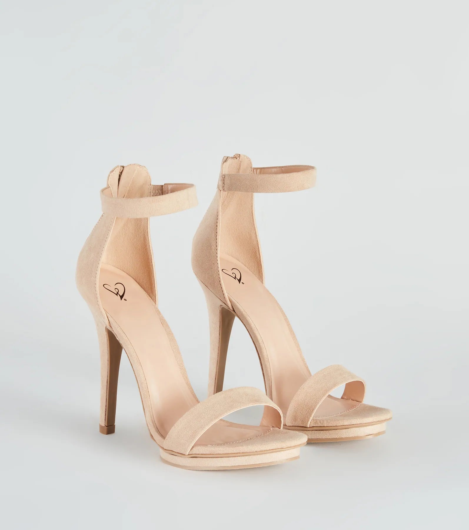 Fab Faux Suede Island Heels